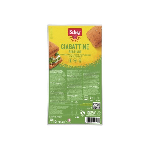 Ciabattine Rustiche - Chapata integral