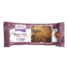 Plum Cake con choco Chips 240 gr. Sin gluten - Airos