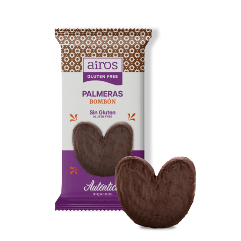 Palmeras con Chocolate Negro - 150 grs