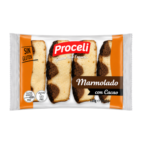 Marmolado Proceli 120g (4x30g) Sin gluten - Proceli