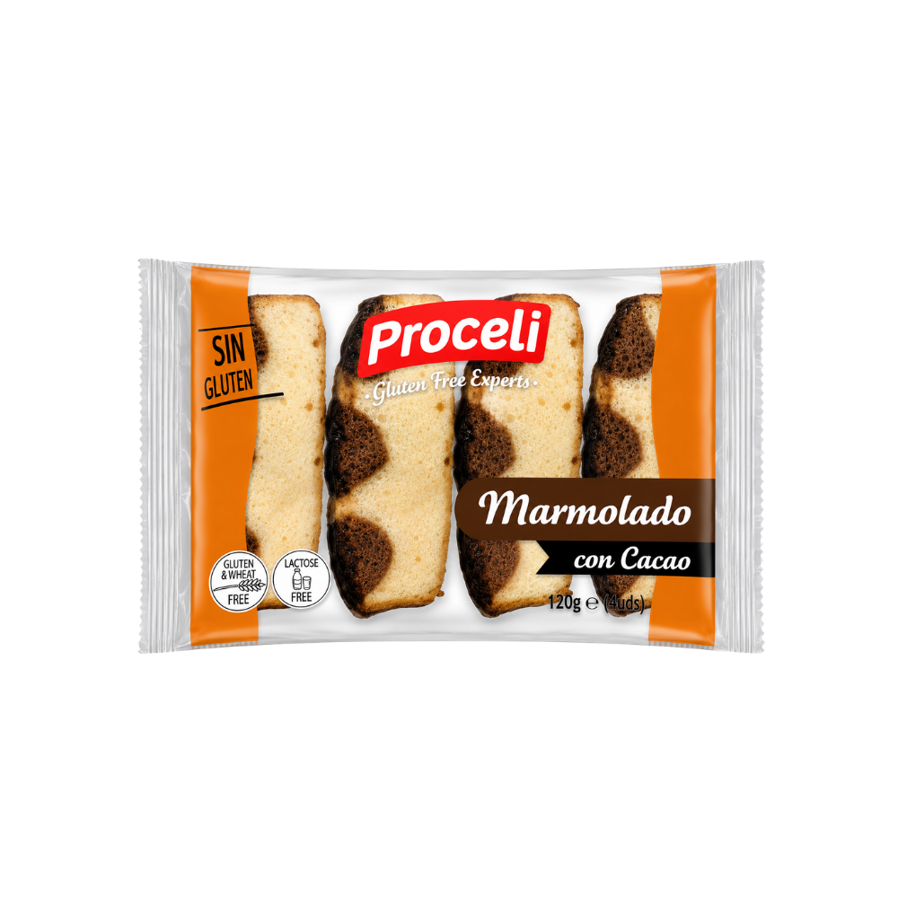 Marmolado Proceli 120g (4x30g) Sin gluten - Proceli