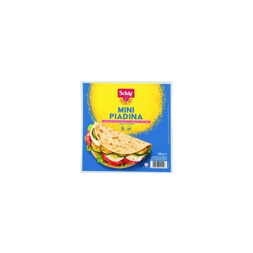 Mini Piadina 180gr (4x45g) - Schär - Sin gluten