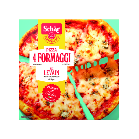 PIZZA 4 FORMAGGI - 415 grs.