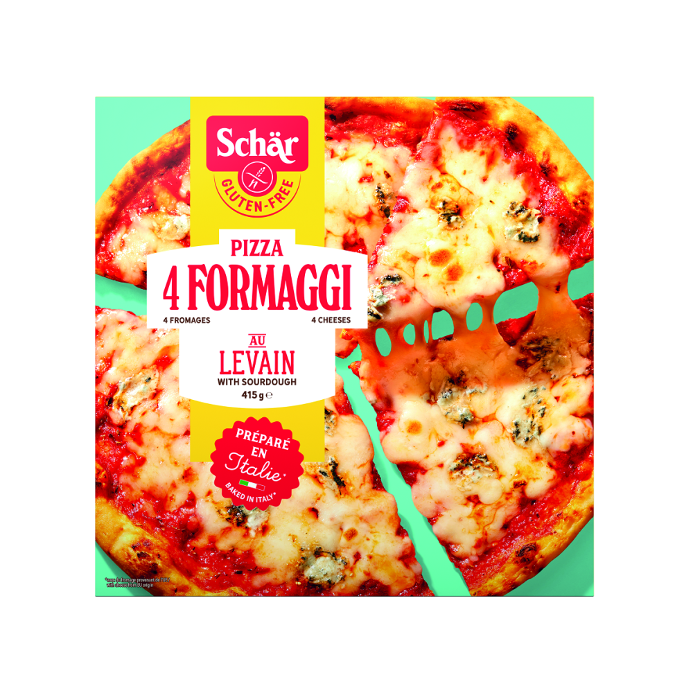PIZZA 4 FORMAGGI - 415 grs.