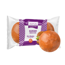 Burger Brioche 160gr (2x80g) - Sin Gluten - Airos