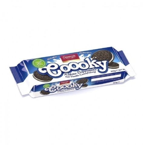 Galletas de Cacao rellenas de crema de vainilla 300 g - Sin gluten - Coppenrath