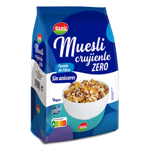 Muesli crujiente ZERO 350 gr. ESGIR
