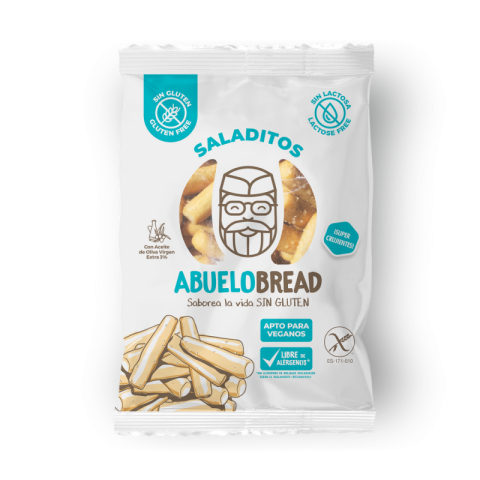 Picos Saladitos - 80 grs. Sin gluten - AbueloBread