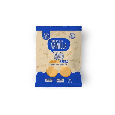 Galletas con Sabor Vainilla 150 grs. Sin gluten - AbueloBread