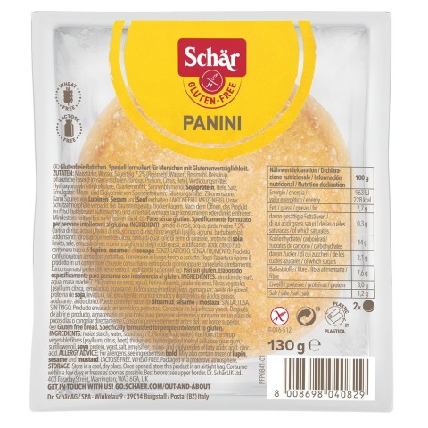 Panini Sin gluten Schär - 2x65g