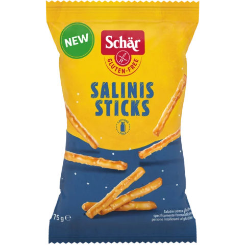Sticks Salados Sin Gluten - Schär - 75 grs