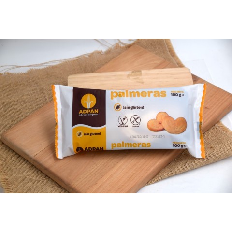 Palmeras 100 grs. Sin gluten - Adpan