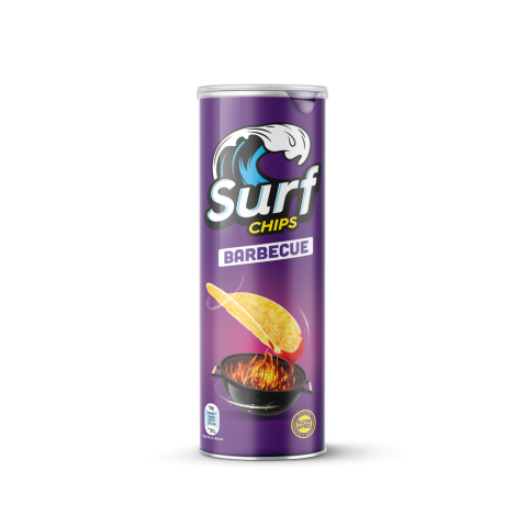 Patatas Sabor Barbacoa 160 g - Sin gluten  - Surf Chips